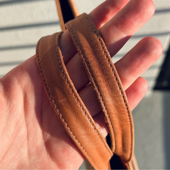 Loewe shiny tote bag suede leather - Picture 7 of 11